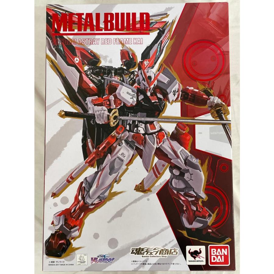 メタルビルド L BUILD ガンダムアストレイレッドフレーム改　欠品有 全員抽選販売】METAL BUILD ガンダムアストレイ レッドフレーム