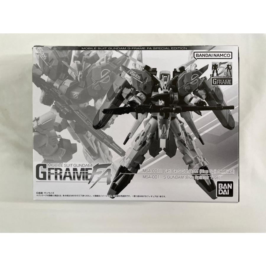 食玩 機動戦士ガンダム GフレームFA Ex-Sガンダム/Sガンダム(ブルー