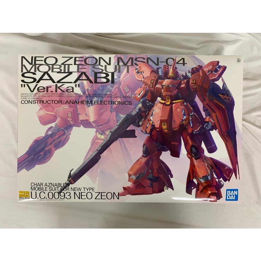 ♪【未開封】MG 1/100 MSN-04 サザビー Ver.Ka プラモデル□＊同梱不可  