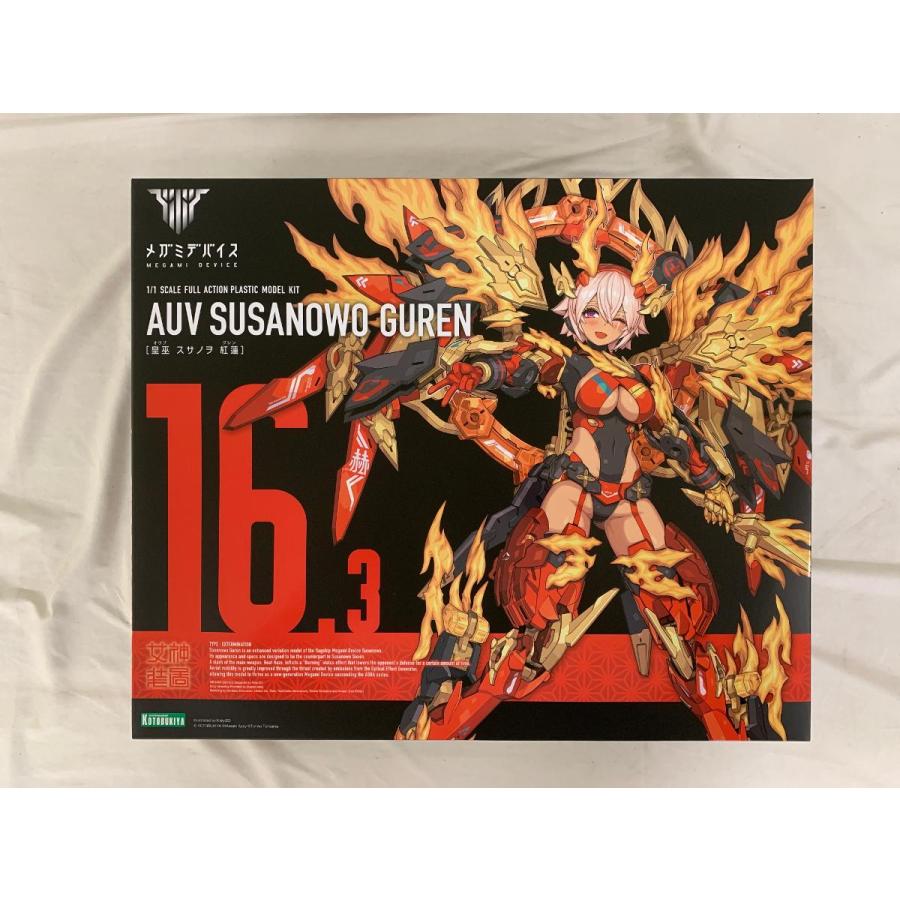 未開封】1/1 皇巫 スサノヲ 紅蓮 [KP745] メガミデバイス : ネットオフ