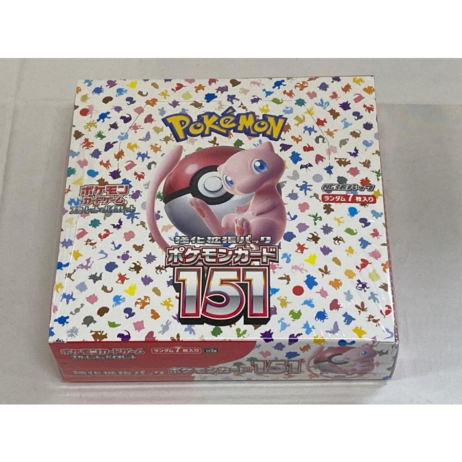 スカーレット&バイオレット 強化拡張パック ポケモンカード151シュリンク付き スカーレット&バイオレット 強化拡張パック 151(シュリンク未開封BOX