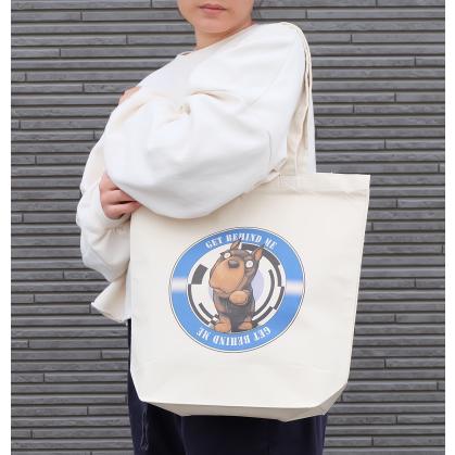 犬のドーベルマンさんのイラストのバッグ トートバッグ レディース ショルダーバッグ 鞄 肩掛け トート　ネコポス可 |  | 03