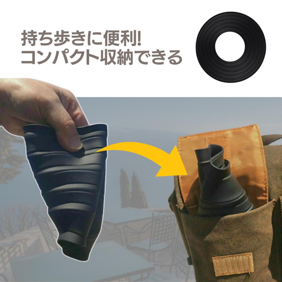 カメラ レンズフード 折りたたみ式 シリコン 夜景撮影 反射防止 映り込み防止 ニコン タムロン シグマ ソニー | ブランド登録なし | 10