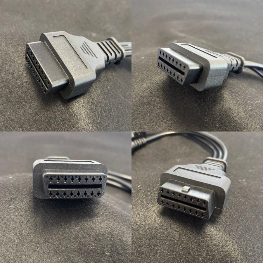 3ピン 4ピン 6ピン 診断コネクターケーブル OBD2 アダプター スキャナー 3イン1 |  | 04
