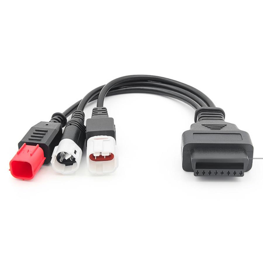 3ピン 4ピン 6ピン 診断コネクターケーブル OBD2 アダプター スキャナー 3イン1 |  | 08