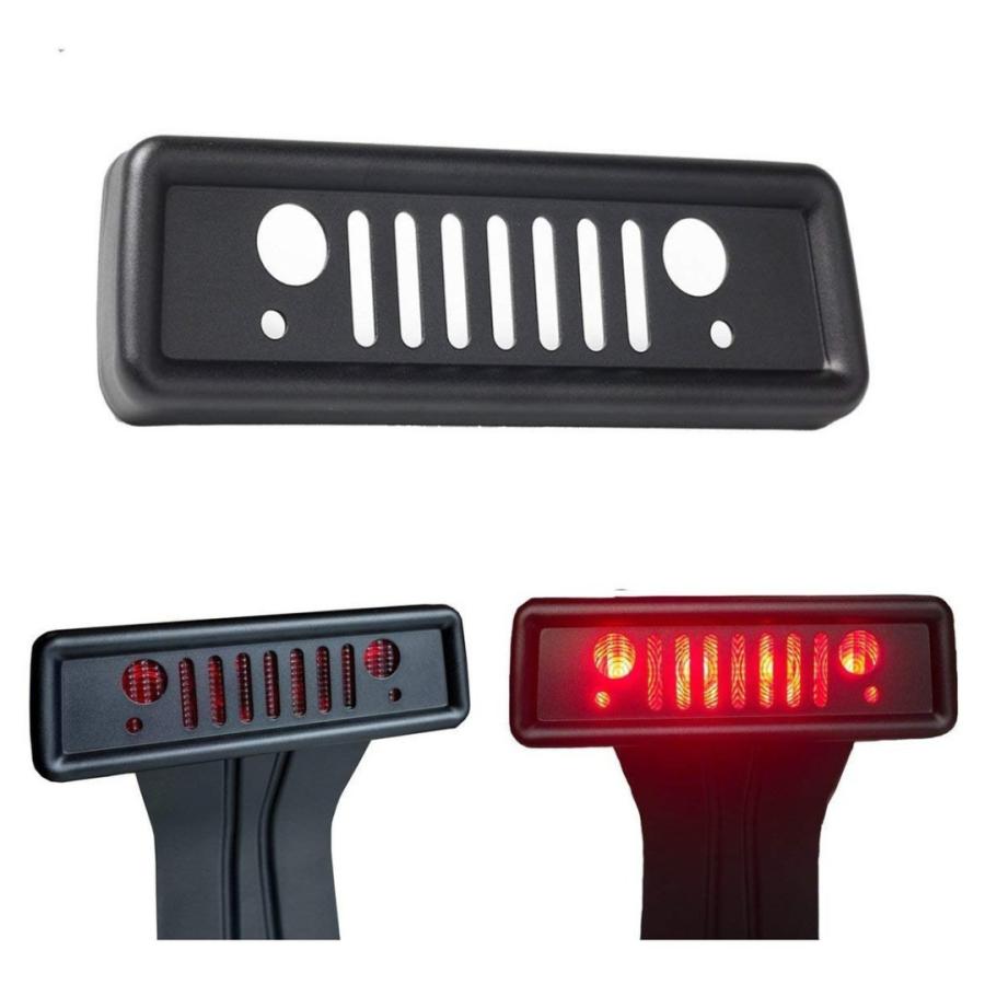 Jeep用 ラングラー ブレーキランプ カバー JK Wrangler 外装品 ジープ JK ラングラー ブレーキランプカバー 外装品 車外 アクセサリー
