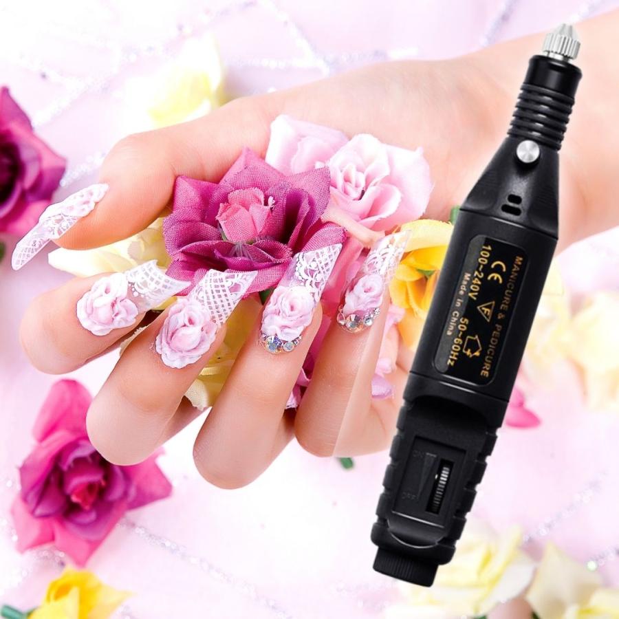 ouinails ネイルマシンネイルマシーン ジェルネイルnail 楽天市場】oui nails ネイルマシン 充電式 コードレス