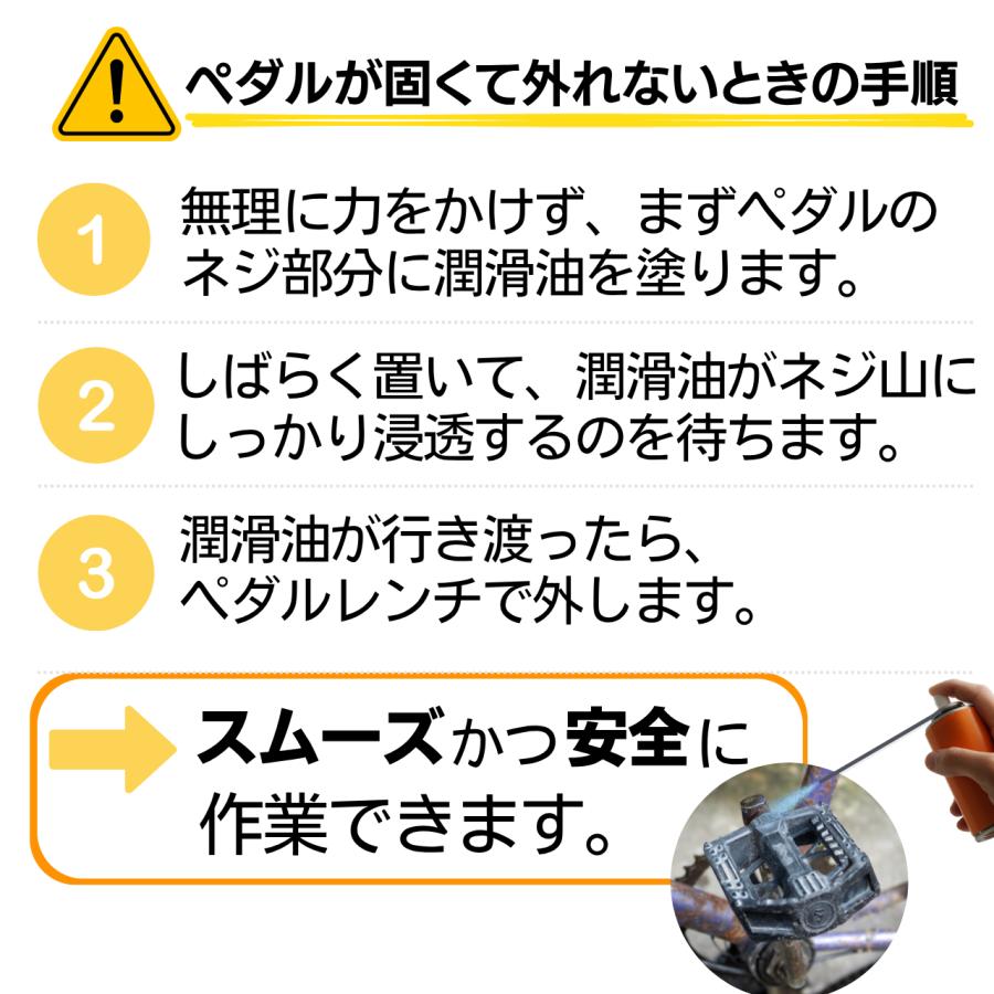 ペダルレンチ 自転車用 六角レンチ トルクスレンチ 自転車 ペダル 15mm ロードバイク クロスバイク ママチャリ | ブランド登録なし | 09