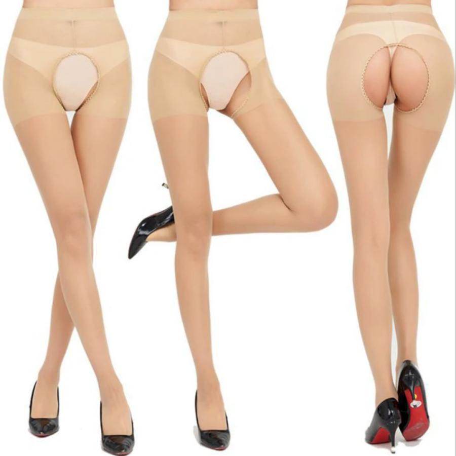 オープンクロッチ ストッキング 5足 穴あき パンスト 黒 タイツ 格安 夏 セクシー ランジェリー まとめ | ブランド登録なし | 10