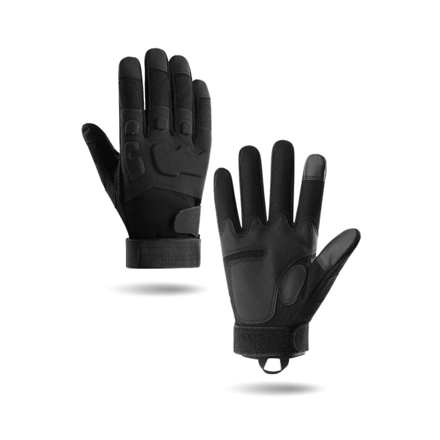 サバゲーグローブ 手袋 ブラック スマホ操作 サバイバルゲーム バイク ミリタリー 作業用 DIY メカニクス | ブランド登録なし | 09