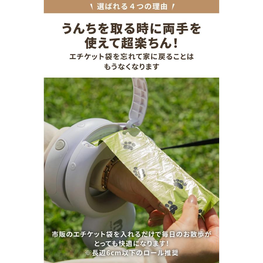 【獣医師監修】 MOFMORE 犬 光るリード うんち袋 多頭飼い 伸縮 led 小型犬 中型犬?犬散歩 夜散歩 犬用リード LED ライト付きリード |  | 07