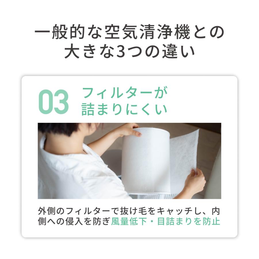 MOFMORE エアクリオ 360【テーブルにもなる】 ペット 空気清浄機 32畳