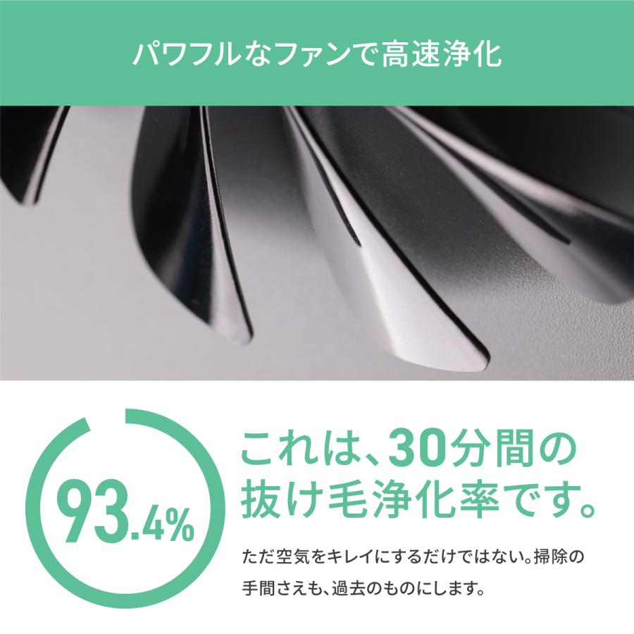 MOFMORE エアクリオ 360【テーブルにもなる】 ペット 空気清浄機 32畳