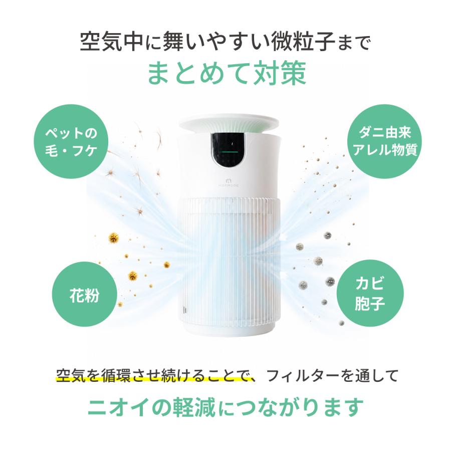 MOFMORE エアクリオ 360【テーブルにもなる】 ペット 空気清浄機 32畳
