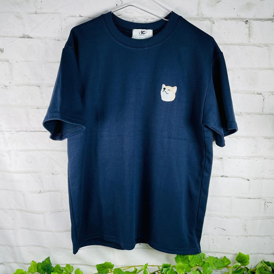 INCHIC CLOTHING 柴犬 胸パッチ Tシャツ INC42081 : モフタス