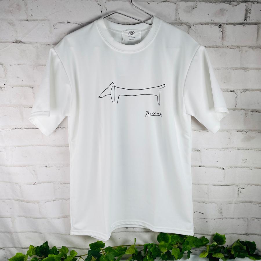 INCHIC CLOTHING ダックスフント シンプルイラスト Tシャツ