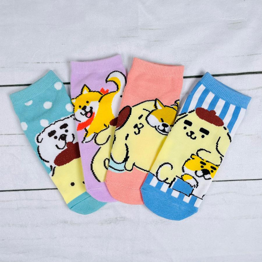 サンリオ ポムポムプリン しばんばん ソックス 23 24cm モフタス ストア ヤフー店 通販 Yahoo ショッピング