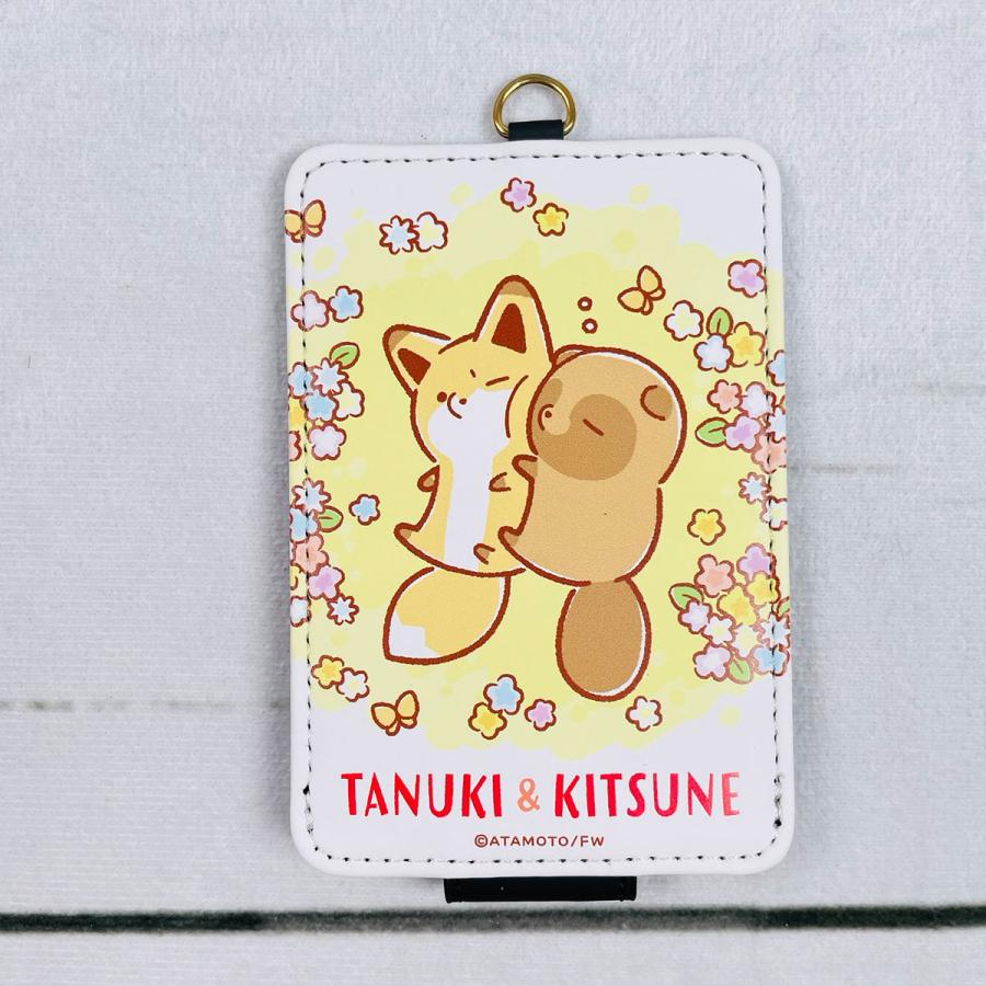 タヌキとキツネ アクリル掛時計 新品 アクリル掛時計 ランチタイム タヌキとキツネ みんなで