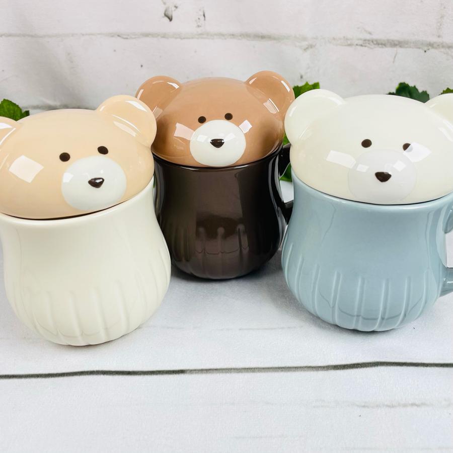 Q-LiA（クーリア） ほっこりモコモカ ふた付きマグ : モフタス・ストア