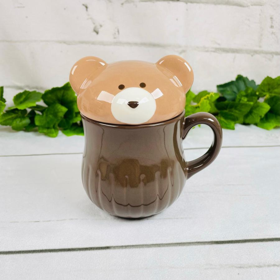 Q-LiA クーリア ほっこりモコモカ ふた付きマグ : モフタス・ストア