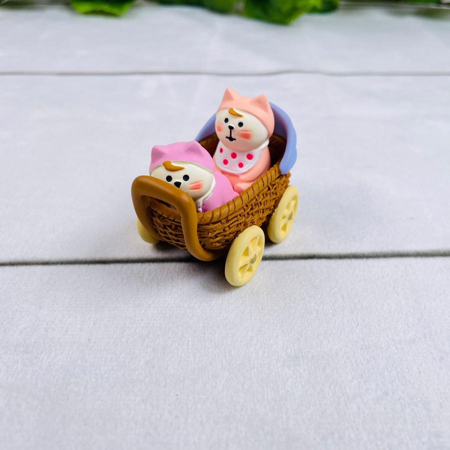 DECOLE デコレ コンコンブル（concombre） 2人乗りベビーカー