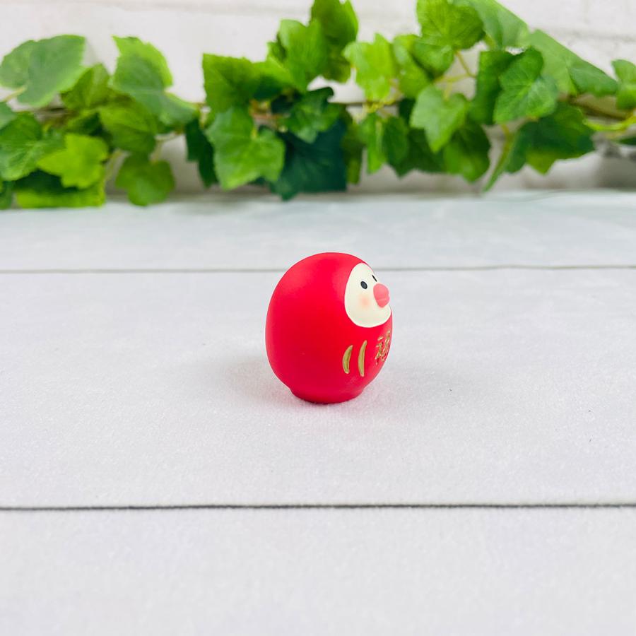 デコレ コンコンブル（concombre） 文鳥だるま（紅/白） | DECOLE | 05