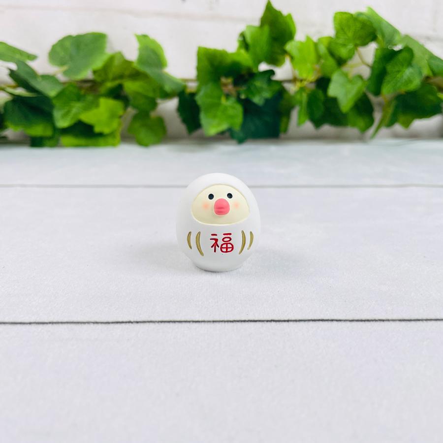 デコレ コンコンブル（concombre） 文鳥だるま（紅/白） | DECOLE | 07