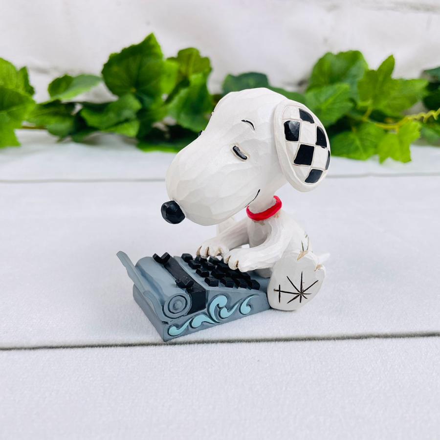 SNOOPY。ソフビ。 SNOOPY（スヌーピー） JIM SHORE タイピング ミニ 6001298 : モフタス