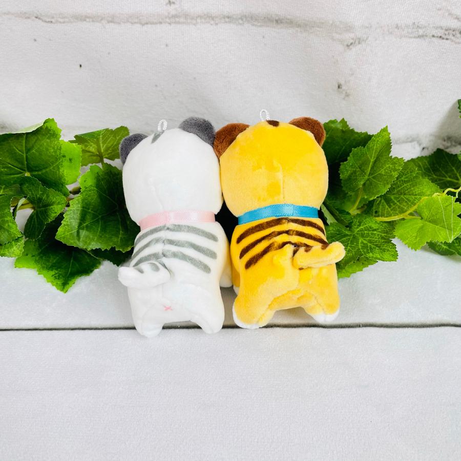 CRUX（クラックス） ニコぬい ペアキーホルダー トラ : モフタス