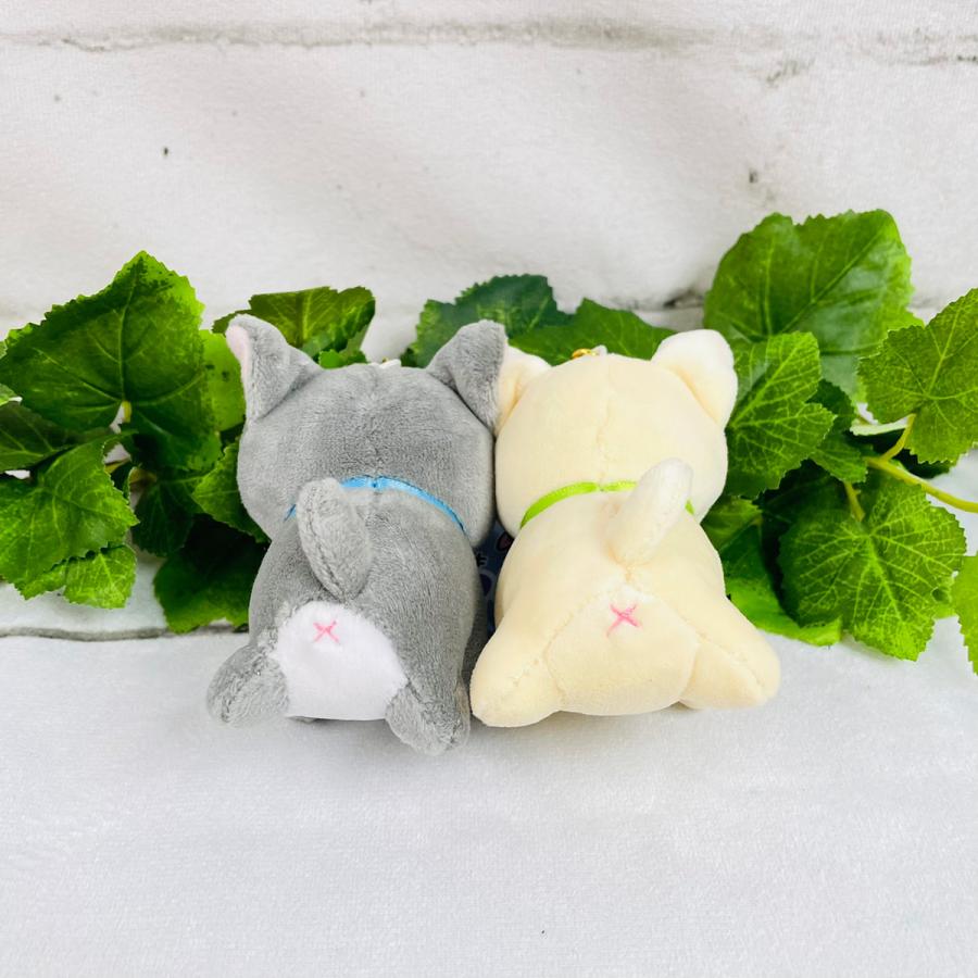 CRUX ニコぬい ペアキーホルダー チワワ : モフタス・ストア