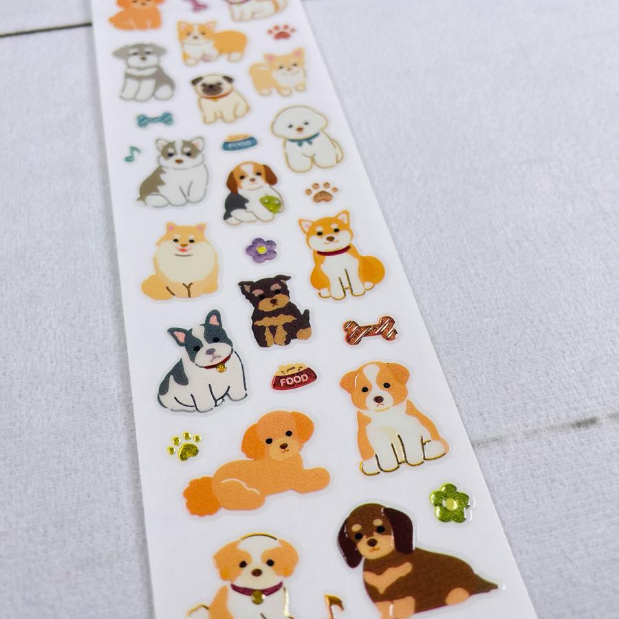エヌビー社 ビジュシール わんこ（犬） 3014153 : モフタス・ストア