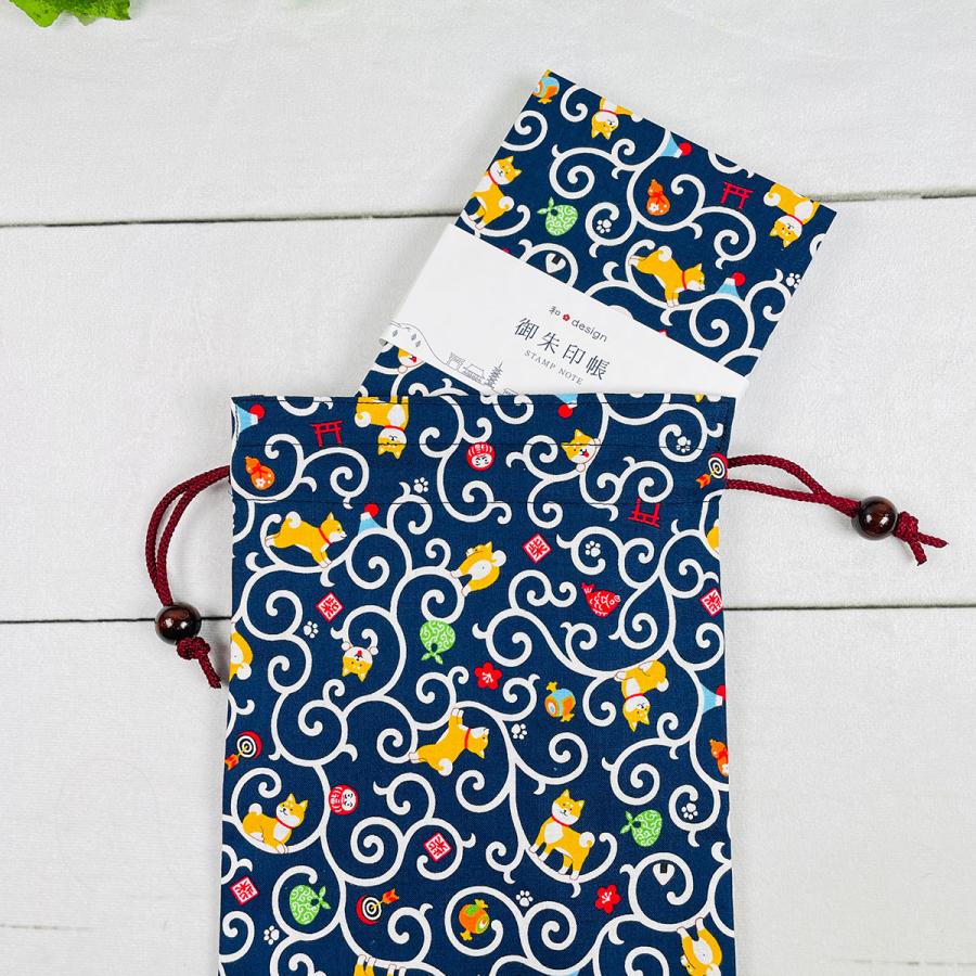 京佑 縁起屋柴犬 ご朱印帳入れ巾着 |  | 07