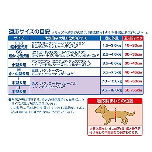 本日価格！！ マナーウェア 犬用 おむつ 男の子用 LLサイズ 中型犬用 256枚 (32枚×8袋) おしっこ ペット用品 ユニチャーム 【Y2136481522】(11858円)