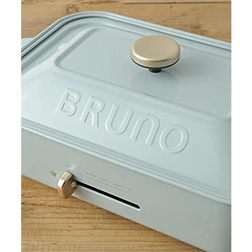 BRUNO ブルーノ コンパクトホットプレート 本体 プレート2種(たこ焼き 