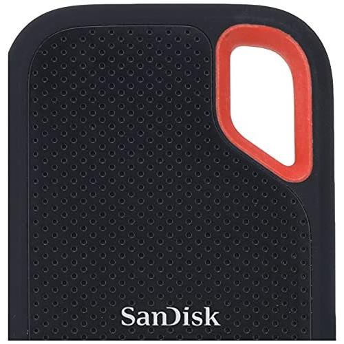 SanDisk SSD 外付け 2TB USB3.2Gen2 読出最大1050MB/秒 防滴防塵