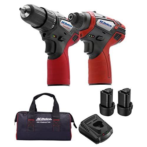 ACDelco G12 10.8V (12V MAX) 充電式 コードレス 3/8” 2スピードドリル