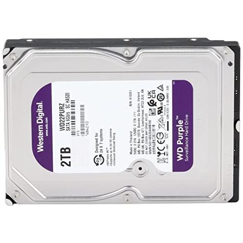 Western Digital ウエスタンデジタル 内蔵 HDD 2TB WD Purple 監視