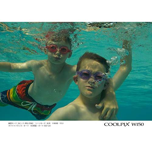 期間セール ！ Nikon デジタルカメラ COOLPIX W150 防水 W150WH クールピクス ホワイト 【JSB7879255484】(28192円)