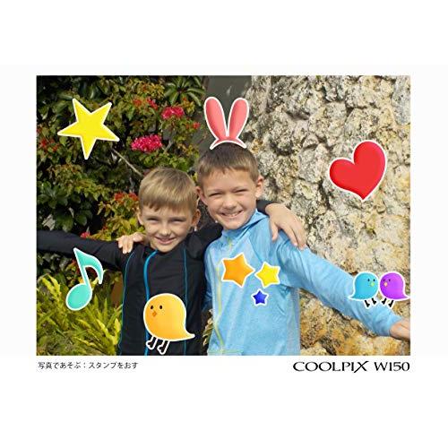 期間セール ！ Nikon デジタルカメラ COOLPIX W150 防水 W150WH クールピクス ホワイト 【JSB7879255484】(28192円)
