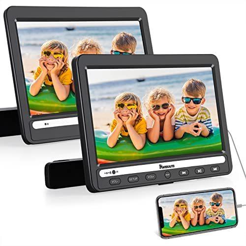 NAVISKAUTO ヘッドレストモニター 2台セット HDMI入力 スマホ同期 バッテリー内蔵 dvdプレーヤー 車載 ポータブル 家用電源ケ  :yhe33c50cba5:MOFURIKA - 通販 - Yahoo!ショッピング