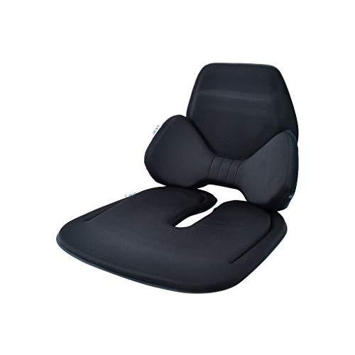 ハグドライブ 円座 シートクッション バッククッション セット(ブラック) HUD0150-BK