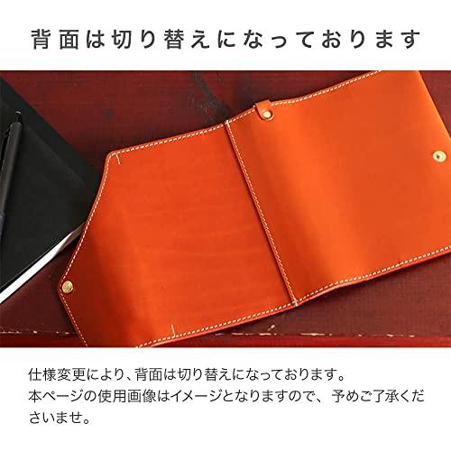 HUKURO 手帳カバー 本当に使える B6 本革 メンズ レディース 日本製 ブラック・赤糸 B6 ブラック×赤糸 本体