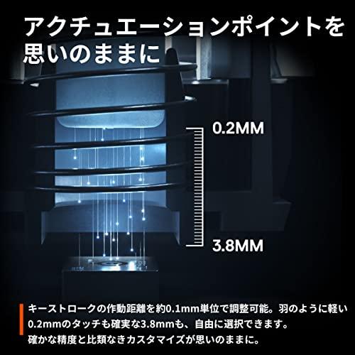 SteelSeries ゲーミングキーボード テンキーレス 有線 日本語配列 OmniPointスイッチ 有機ELディスプレイ搭載 Apex P 有線 日本語配列