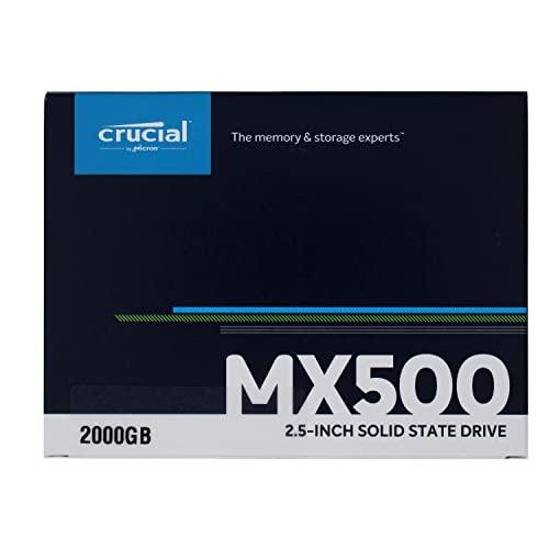 海外 正規品 Crucial クルーシャル SSD 2TB MX500 SATA3 内蔵 2.5