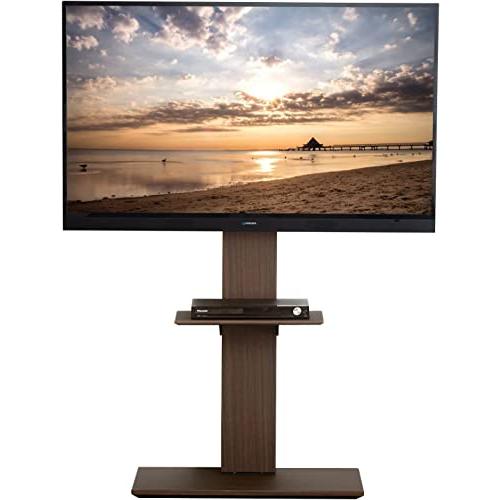 タンスのゲン テレビスタンド ロータイプ ハイタイプ 高さ調節 キャスター付き 32型〜65型対応 壁寄せ テレビ台 自立式 45400045