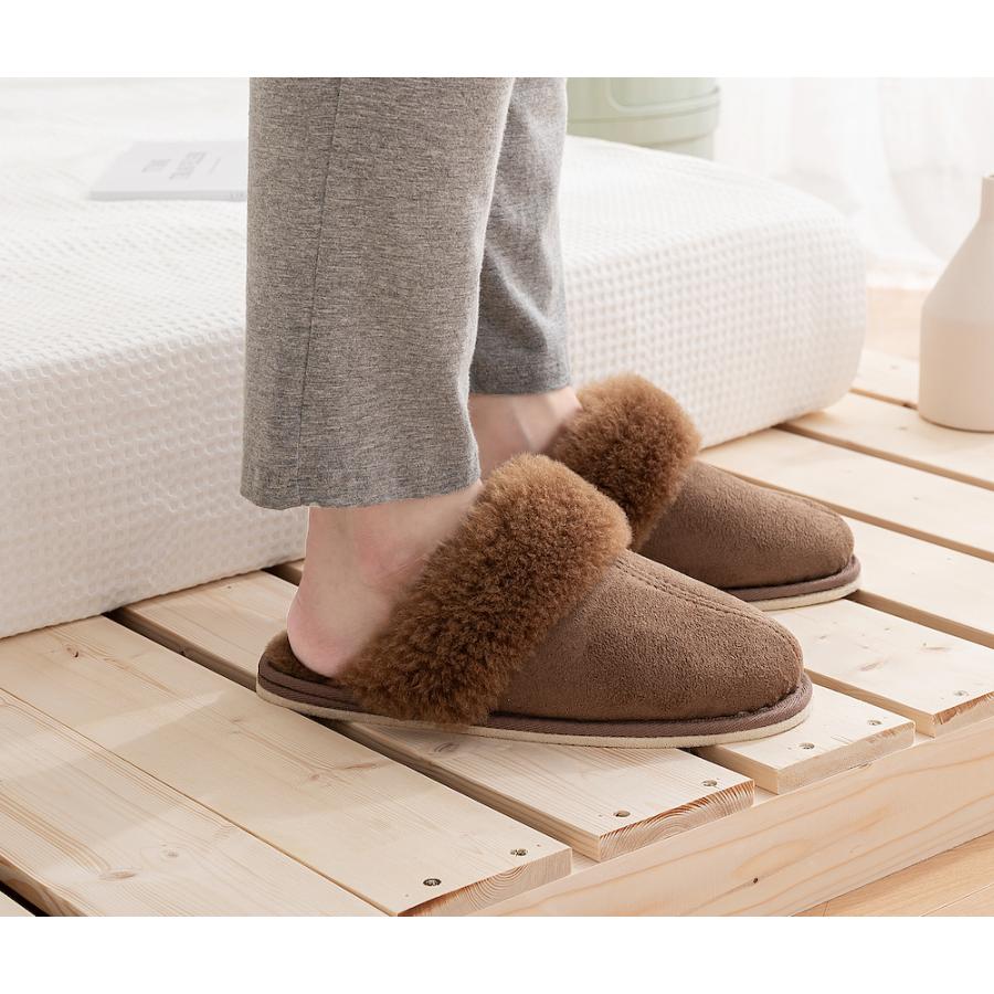　Sale ２足セット スリッパ 冬用 ムートンスリッパ レディース あったか ムートン ふわふわ 暖かい MLサイズ 室内履き |  | 08