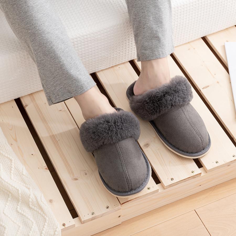 　Sale ２足セット スリッパ 冬用 ムートンスリッパ レディース あったか ムートン ふわふわ 暖かい MLサイズ 室内履き |  | 09