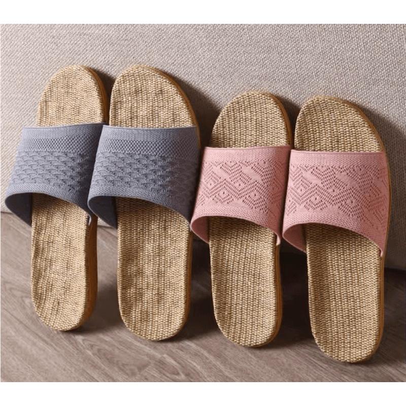 新品再入荷 麻スリッパ 蒸れない 軽量 洗える ~27CM 通販 新品再入荷 麻スリッパ 蒸れない 軽量 洗える