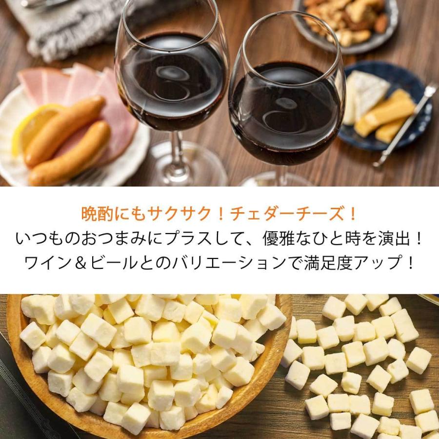 魅惑の濃厚フリーズドライチェダーチーズ 270g フリーズドライチーズ キューブ お菓子 お酒 ビール おつまみ おやつ モグーグ｜mogoog｜08