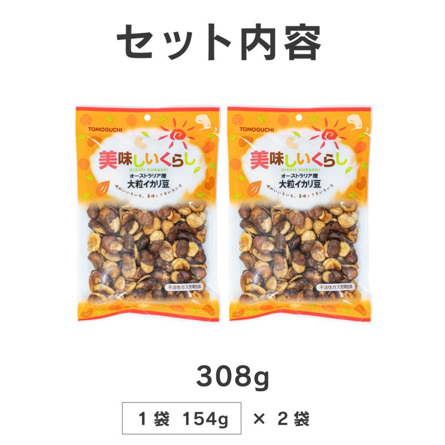 TOMOGUCHI（友口） 魅惑の大粒イカリ豆 308g イカリ豆 いかり豆 花豆